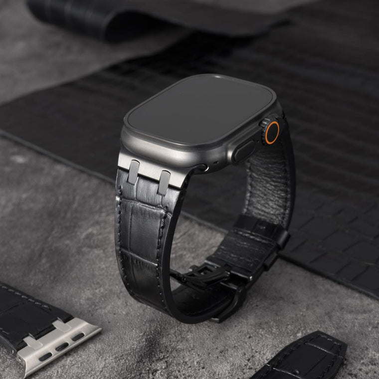 Bamboo Leather Deployment Strap | AP-Inspired