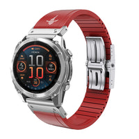 Red-Silver Buckle