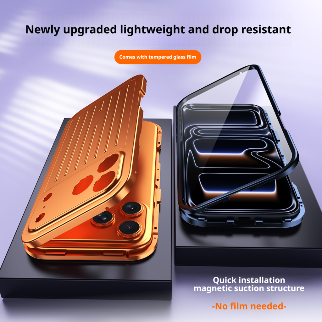 Magnetic Alloy Armor for iPhone