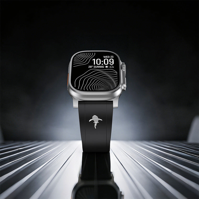 The Shark — Fine Watchmaking Grade FKM Apple Watch Band