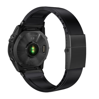 The Shark — Fine Watchmaking Grade FKM Garmin Watch Band